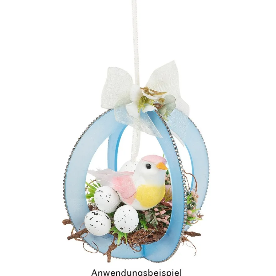 Deko-Wachteleier, Höhe 2,5cm, Ø 1,8cm, 50 Stück