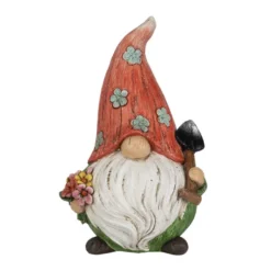 Deko-Wichtel mit Schaufel, 21cm hoch, 13cm breit