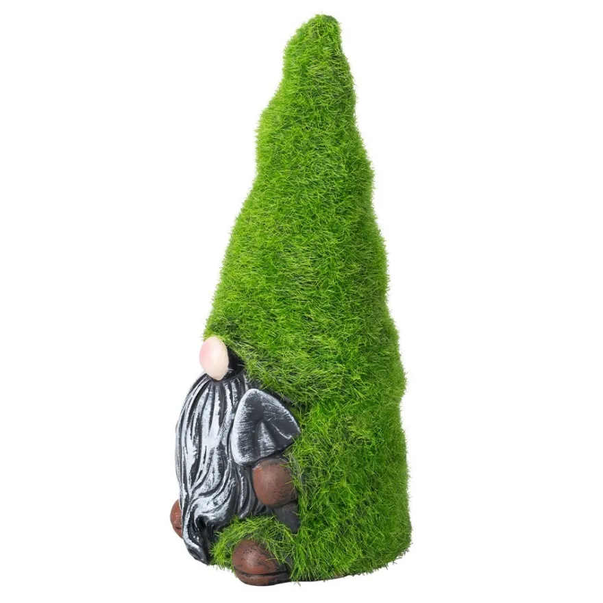 Deko-Wichtel mit Schaufel und Eimer, 18,5cm hoch, 9cm x 8,3cm, zum Aufstellen