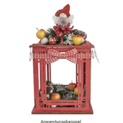Deko-Zweige, Äpfel, 11cm lang, am Draht, 12 Stück