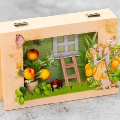 Deko-Zweige, Äpfel, 11cm lang, am Draht, 12 Stück