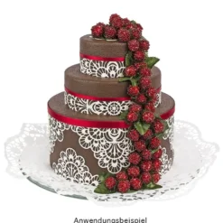 Deko-Zweige, Rote Beeren 2, 14cm lang, 4 Stück
