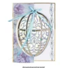 Deluxe-Grußkarten, Osterei, 11,5cm x 16,5cm, 5 Designs, inkl. Einleger und Umschläge, 30-teilig