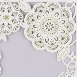Deluxe-Laser-Grußkarten, Design 2, 11,5cm x 16,5cm, inkl. Einleger und Umschlag, 5 Stück