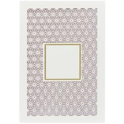 Deluxe-Laser-Grußkarten, Design 4, 11,5cm x 16,5cm, inkl. Einleger und Umschlag, 5 Stück