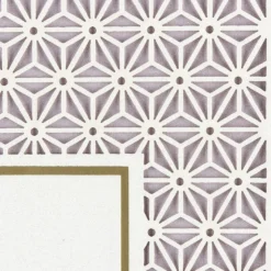 Deluxe-Laser-Grußkarten, Design 4, 11,5cm x 16,5cm, inkl. Einleger und Umschlag, 5 Stück