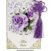 Deluxe-Laser-Grußkarten, Design 5, 11,5cm x 16,5cm, inkl. Einleger und Umschlag, 5 Stück
