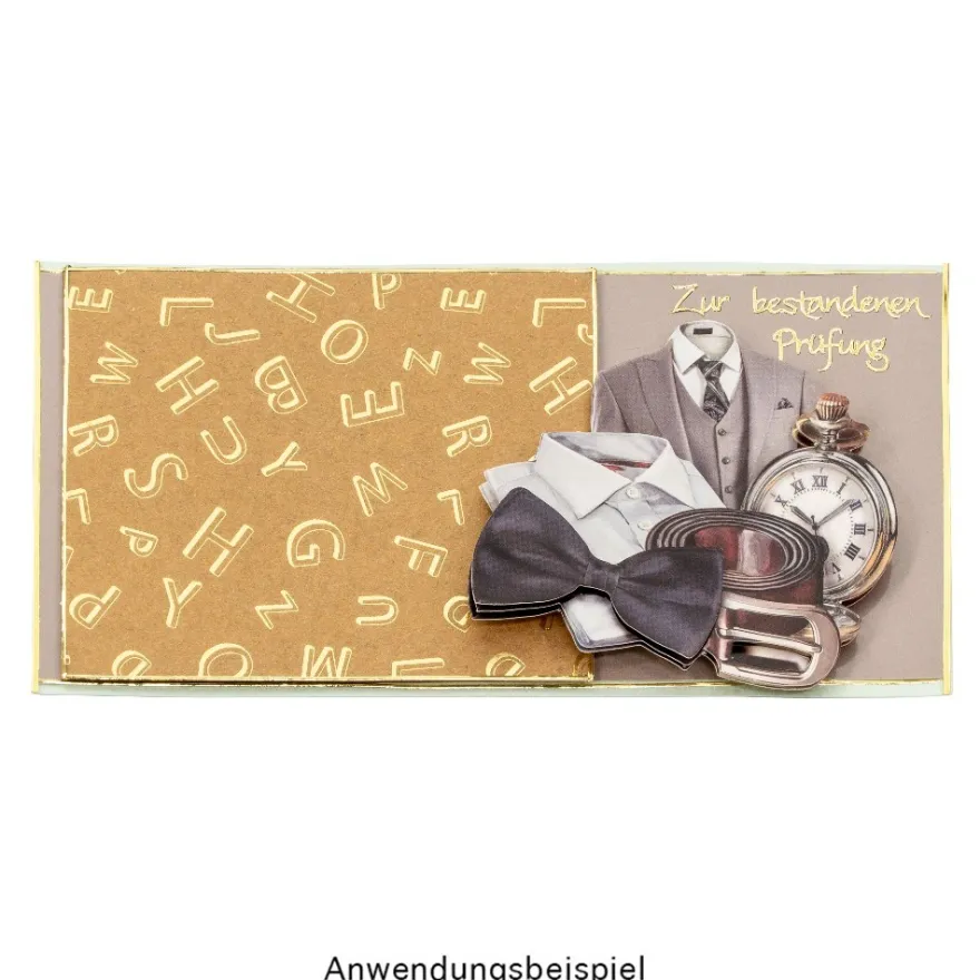 Design-Papier, Hintergründe 2, DIN A4, 250g/m², 10 Designs, 10 Bogen