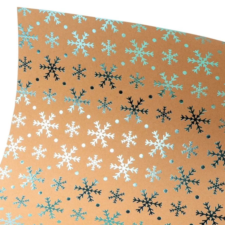 Design-Papier, Winter/Weihnachten, DIN A4, 250g/m², 10 Designs, 10 Bogen