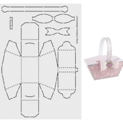 Design-Schablone "Nähkörbchen", DIN A3