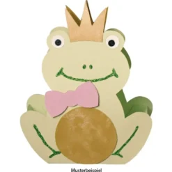 Design-Schablone Nr. 8 "Froschkönig-Tasche", DIN A4