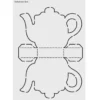 Design-Schablone Nr. 8 "Teekannen-Box", DIN A4