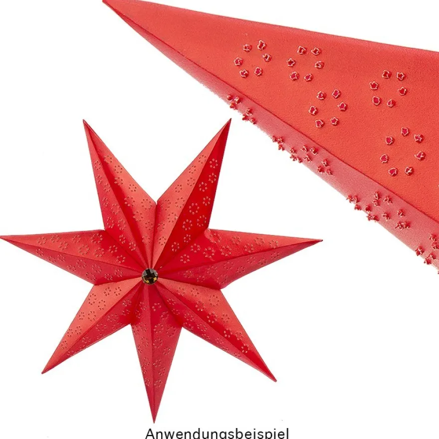 Design-Schablone Nr. 9 "Weihnachtssterne", DIN A4