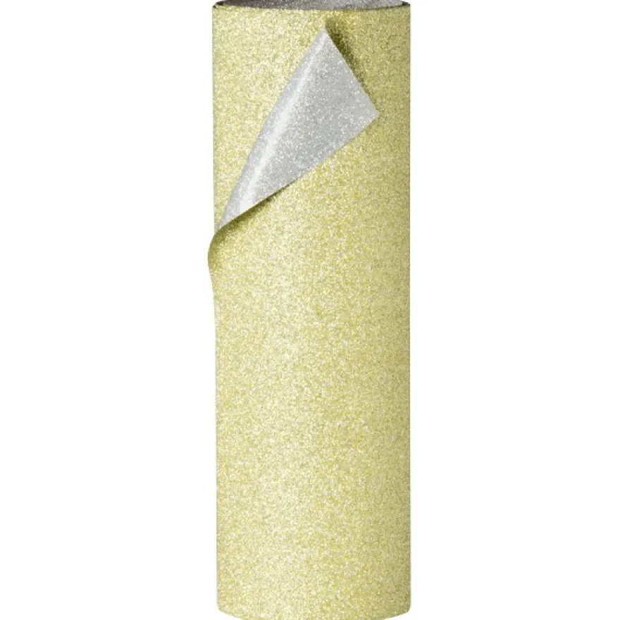 Diamant-Dekoband, 12 x 250 cm, gold