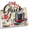 Diamond-Painting-Aufstellkarte, Hochzeit - Viel Glück, 16,3cm x 16cm, inkl. Umschlag & Werkzeug