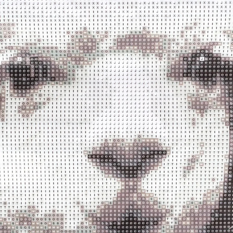 Diamond-Painting-Bild, Alpaka, 25cm x 35cm, inkl. Werkzeug