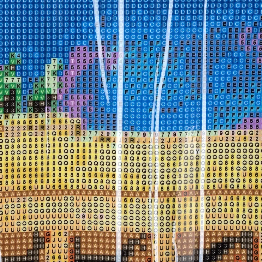 Diamond-Painting-Bild, Brandenburger Tor, 35cm x 25cm, inkl. Werkzeug