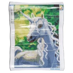 Diamond-Painting-Bild, Einhorn, 25cm x 35cm, inkl. Werkzeug
