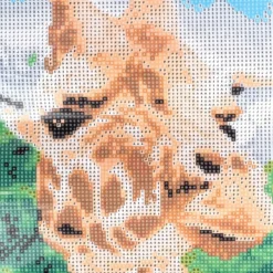 Diamond-Painting-Bild, Giraffe, 25cm x 35cm, inkl. Werkzeug
