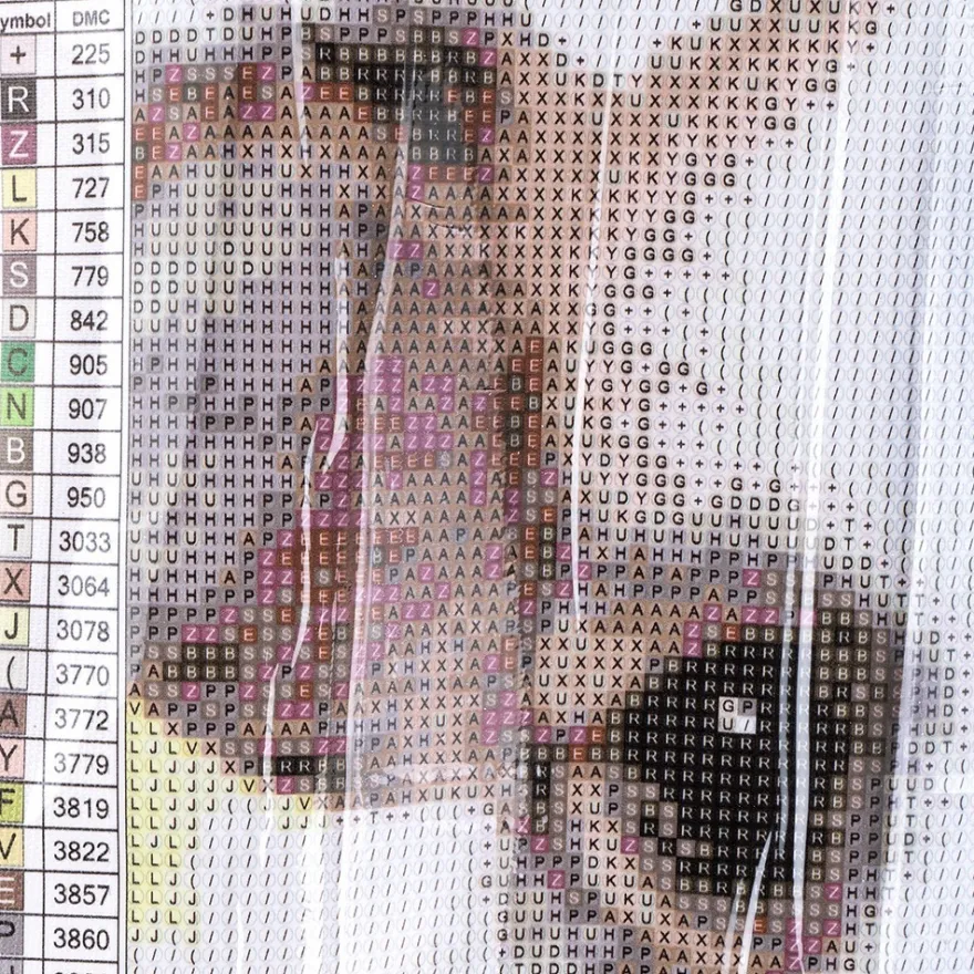 Diamond-Painting-Bild, Hundewelpe, 35cm x 25cm, inkl. Werkzeug