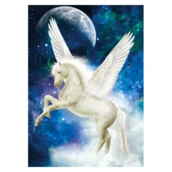 Diamond-Painting-Bild, Pegasus, 25cm x 35cm, inkl. Werkzeug