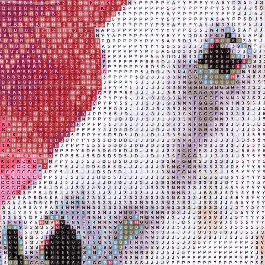 Diamond-Painting-Bild, Pferd 2, 25cm x 35cm, inkl. Werkzeug
