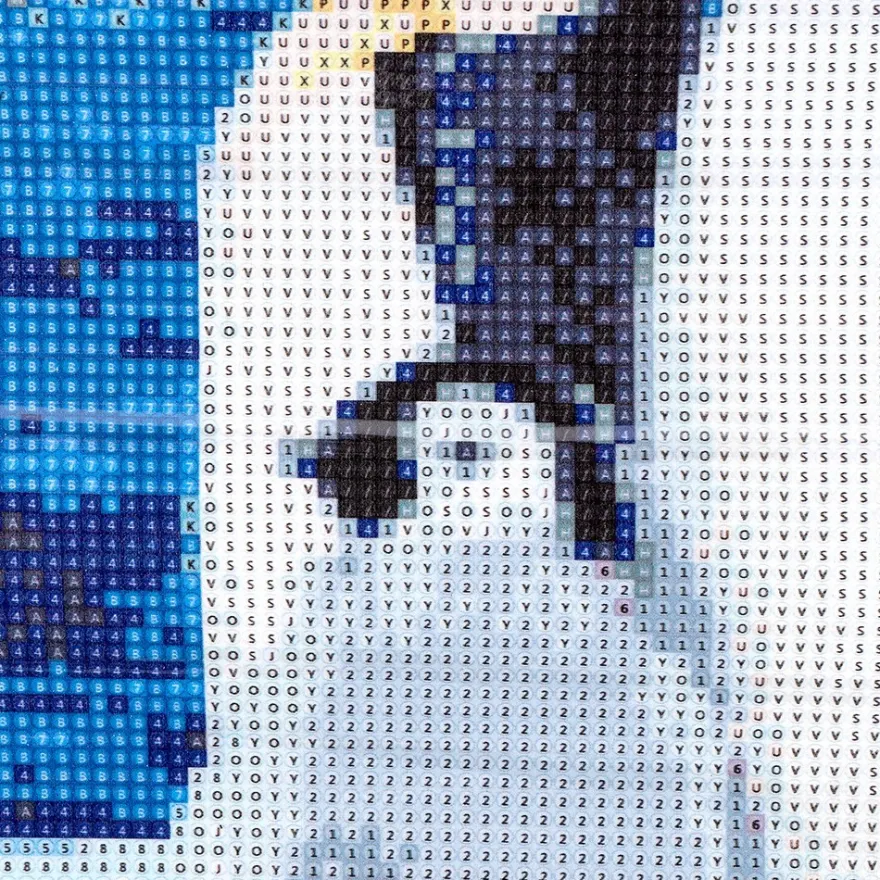 Diamond-Painting-Bild, Pinguine, 25cm x 35cm, inkl. Werkzeug