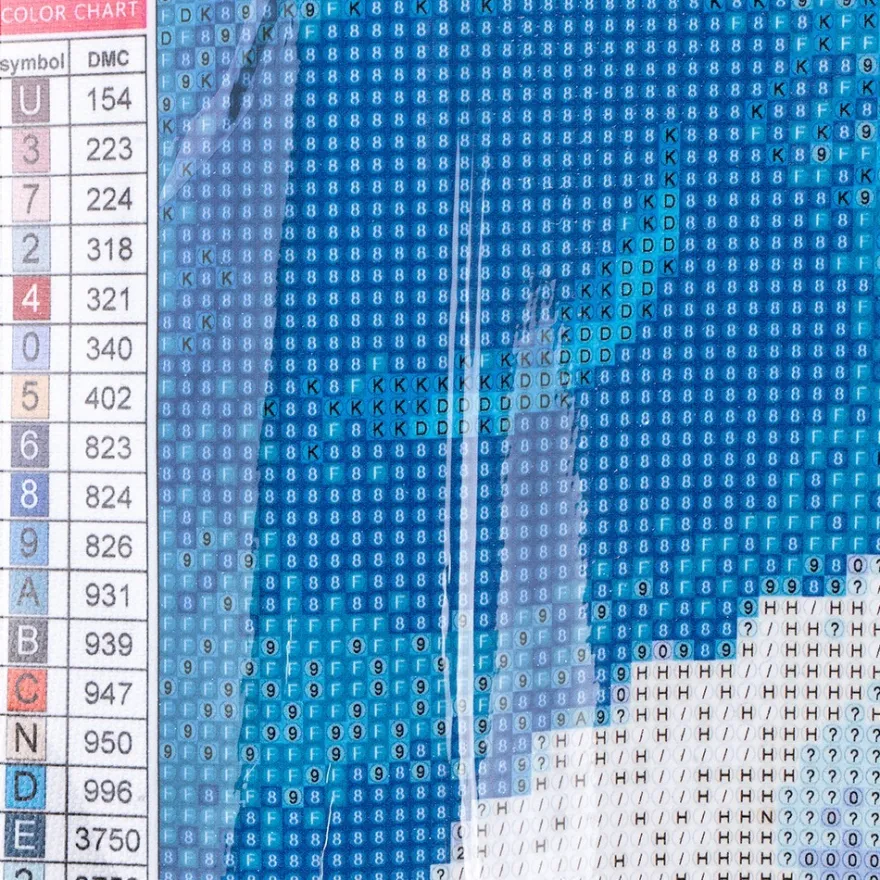 Diamond-Painting-Bild, Schwäne, 35cm x 25cm, inkl. Werkzeug