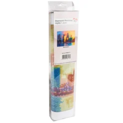 Diamond-Painting-Bild, Skyline, 35cm x 25cm, inkl. Werkzeug