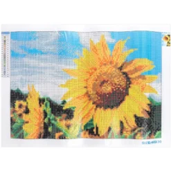 Diamond-Painting-Bild, Sonnenblume, 35cm x 25cm, inkl. Werkzeug