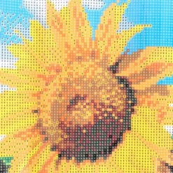 Diamond-Painting-Bild, Sonnenblume, 35cm x 25cm, inkl. Werkzeug
