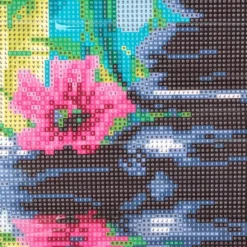 Diamond-Painting-Bild, Wellnessoase 1, 25cm x 35cm, inkl. Werkzeug