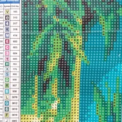 Diamond-Painting-Bild, Wellnessoase 1, 25cm x 35cm, inkl. Werkzeug