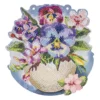 Diamond-Painting-Fensterbild, Blumen in Eierschale, 19,7cm, doppelseitig