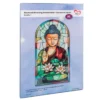 Diamond-Painting-Fensterbild, Glaskunst-Optik XL, Buddha 1, 18cm x 35,7cm, 500µ