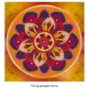 Diamond-Painting-Grußkarte, Mandala 5, 16cm x 16cm, inkl. Zubehör