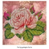 Diamond-Painting-Grußkarte, Strass, Rose 1, 16cm x 16cm, inkl. Zubehör