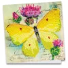 Diamond-Painting-Grußkarte, Zitronenfalter, 16cm x 16cm, inkl. Zubehör