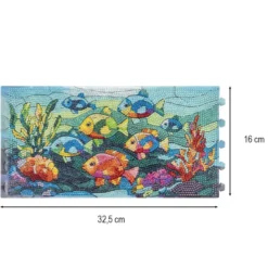 Diamond-Painting-Lampenfolien, Maritim 2, 32,5cm x 16cm, inkl. Transparentpapier-Zuschnitte, 2 Stück
