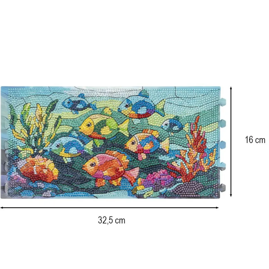 Diamond-Painting-Lampenfolien, Maritim 2, 32,5cm x 16cm, inkl. Transparentpapier-Zuschnitte, 2 Stück
