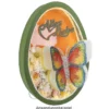 Diamond-Painting-Legevorlage, Bunte Schmetterlinge, DIN A4