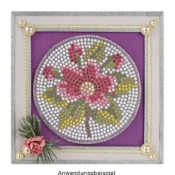 Diamond-Painting-Lineal, Kreis, für runde Steine, Legefläche: Ø10,5cm