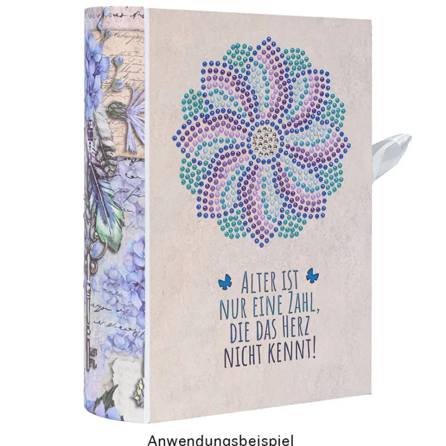 Diamond-Painting-Lineal, Mandala, Motivgröße: Ø 11,5cm