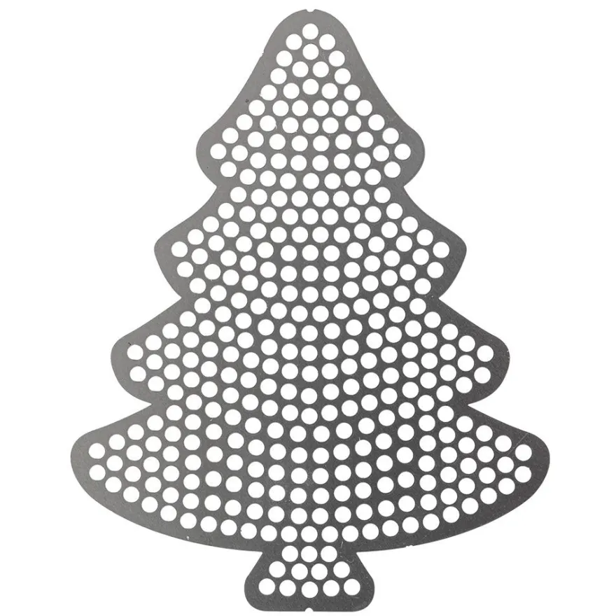 Diamond-Painting-Lineal, Tannenbaum 2, Motivgröße: 9,6cm x 12,1cm
