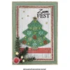 Diamond-Painting-Lineal, Tannenbaum 1, Motivgröße: 8,1cm x 8,6cm
