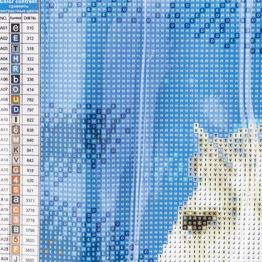 Diamond Painting, Pferde-Trio, 35cm x 75cm, Motivleinwand, runde Steinchen, inkl. Werkzeug