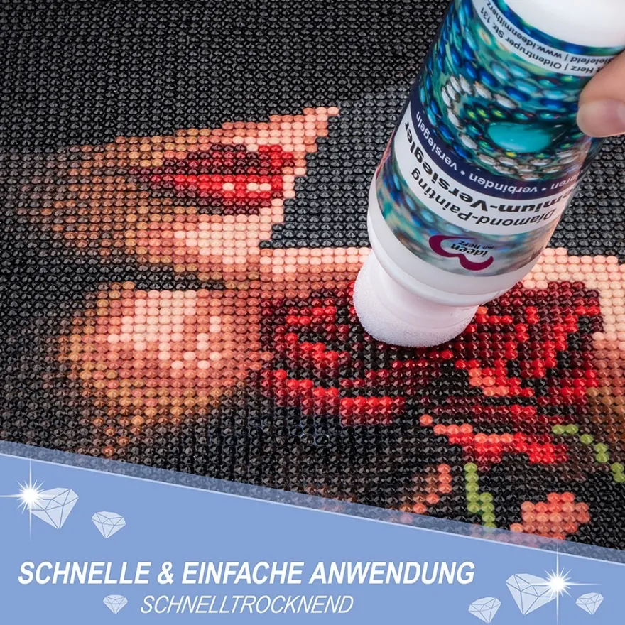 Diamond-Painting Premium-Versiegler, fixieren, verbinden, versiegeln, 100ml
