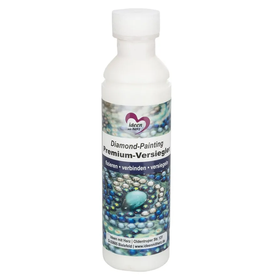 Diamond-Painting Premium-Versiegler, fixieren, verbinden,versiegeln, je 100ml, 2 Stück