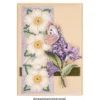 Diamond-Painting-Stanzbogen, Bordüren, 370g/m², DIN A4, 5 Bogen