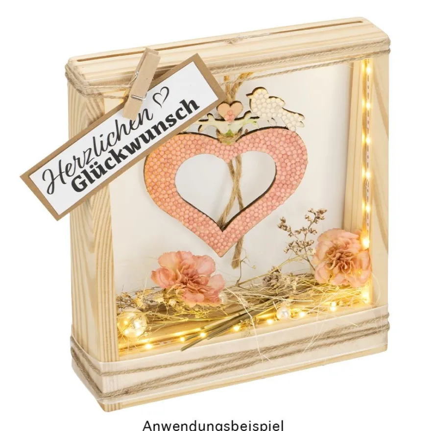 Diamond-Painting-Steine, Sortierung 2, versch. Farben, je 8g, 10 Dosen